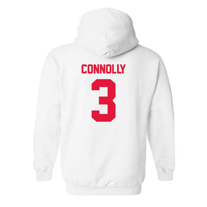 Fairfield - NCAA Men's Lacrosse : Thomas Connolly - Classic Shersey Hooded Sweatshirt-1