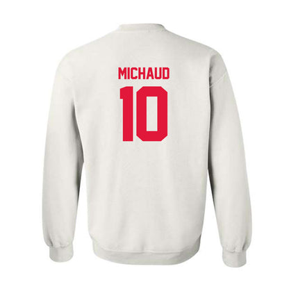 Fairfield - NCAA Men's Lacrosse : Owen Michaud - Classic Shersey Crewneck Sweatshirt