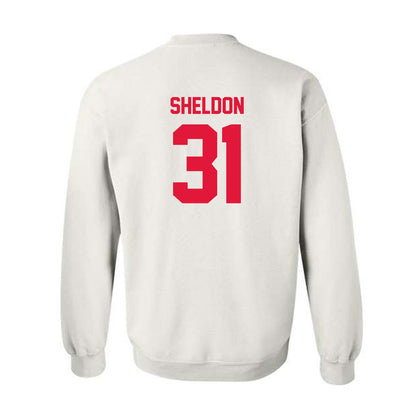 Fairfield - NCAA Baseball : Jack Sheldon - Classic Shersey Crewneck Sweatshirt-1