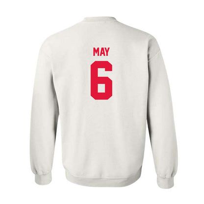 Fairfield - NCAA Men's Basketball : Aidan May - Classic Shersey Crewneck Sweatshirt