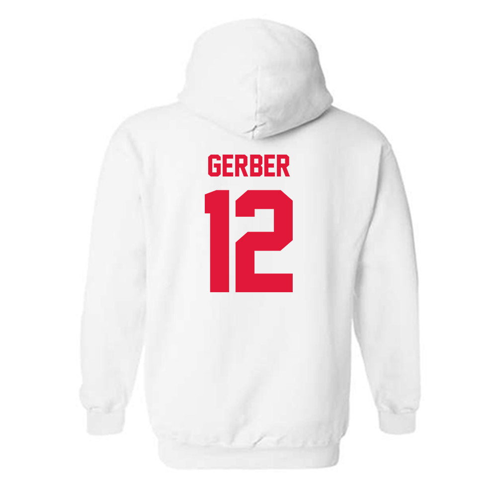 Fairfield - NCAA Men's Soccer : Cameron Gerber - Classic Shersey Hooded Sweatshirt-1
