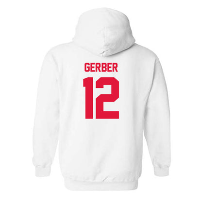Fairfield - NCAA Men's Soccer : Cameron Gerber - Classic Shersey Hooded Sweatshirt-1