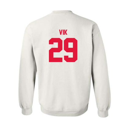 Fairfield - NCAA Men's Soccer : Audun Engen Vik - Classic Shersey Crewneck Sweatshirt-1