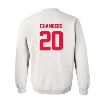Fairfield - NCAA Baseball : Joseph Chambers - Classic Shersey Crewneck Sweatshirt-1