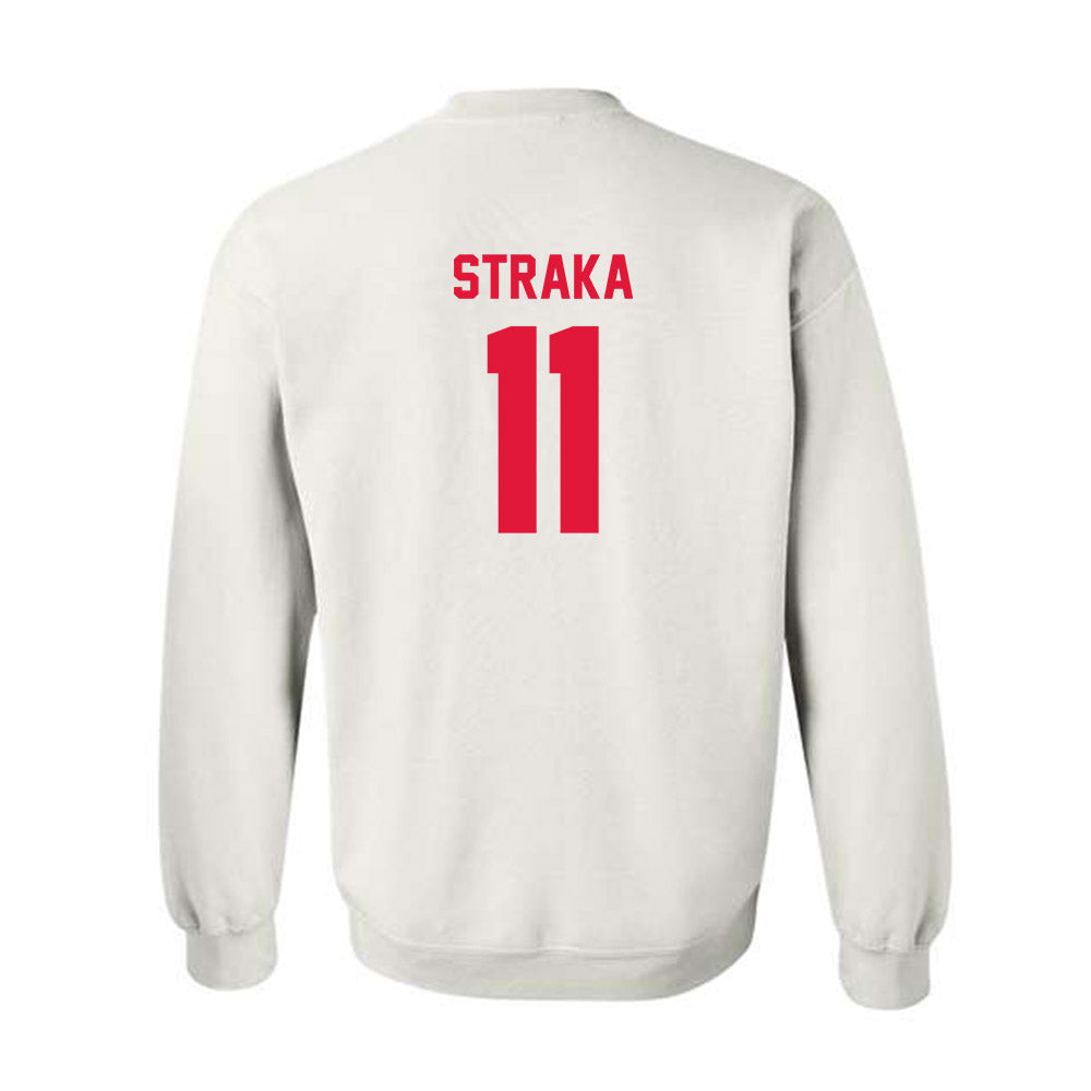 Fairfield - NCAA Women's Lacrosse : Stella Straka - Classic Shersey Crewneck Sweatshirt-1