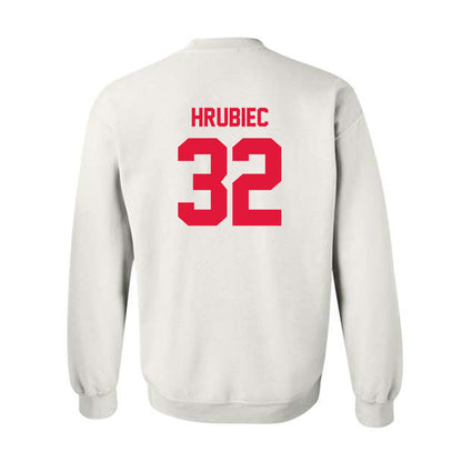 Fairfield - NCAA Men's Lacrosse : Bryce Hrubiec - Classic Shersey Crewneck Sweatshirt-1
