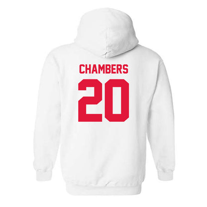 Fairfield - NCAA Baseball : Joseph Chambers - Classic Shersey Hooded Sweatshirt-1