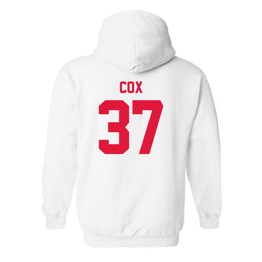 Fairfield - NCAA Men's Lacrosse : Jack Cox - Classic Shersey Hooded Sweatshirt-1