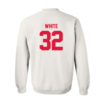 Fairfield - NCAA Women's Lacrosse : Sarah White - Classic Shersey Crewneck Sweatshirt-1