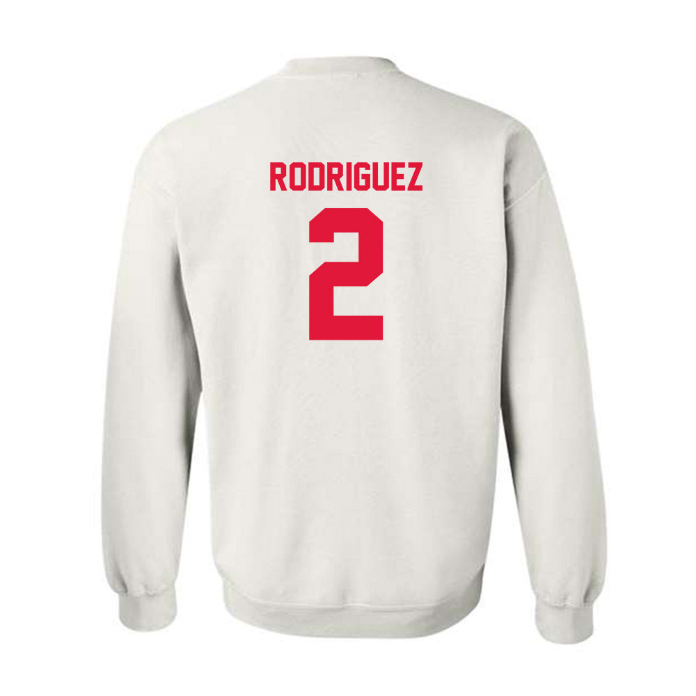 Fairfield - NCAA Men's Basketball : Nasir Rodriguez - Classic Shersey Crewneck Sweatshirt-1