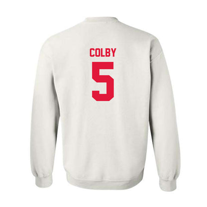 Fairfield - NCAA Baseball : Nolan Colby - Classic Shersey Crewneck Sweatshirt