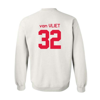 Fairfield - NCAA Women's Basketball : Milou van Vliet - Classic Shersey Crewneck Sweatshirt-1