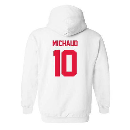 Fairfield - NCAA Men's Lacrosse : Owen Michaud - Classic Shersey Hooded Sweatshirt