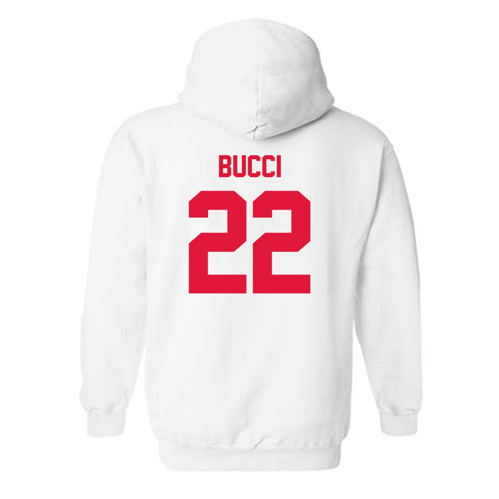 Fairfield - NCAA Men's Soccer : Daniel Bucci - Classic Shersey Hooded Sweatshirt-1