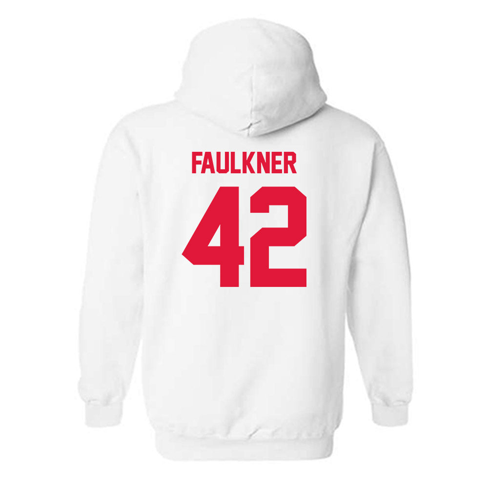 Fairfield - NCAA Men's Lacrosse : Mick Faulkner - Classic Shersey Hooded Sweatshirt-1