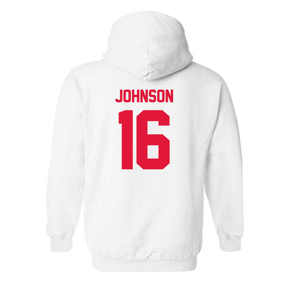 Fairfield - NCAA Men's Basketball : Prophet Johnson - Classic Shersey Hooded Sweatshirt