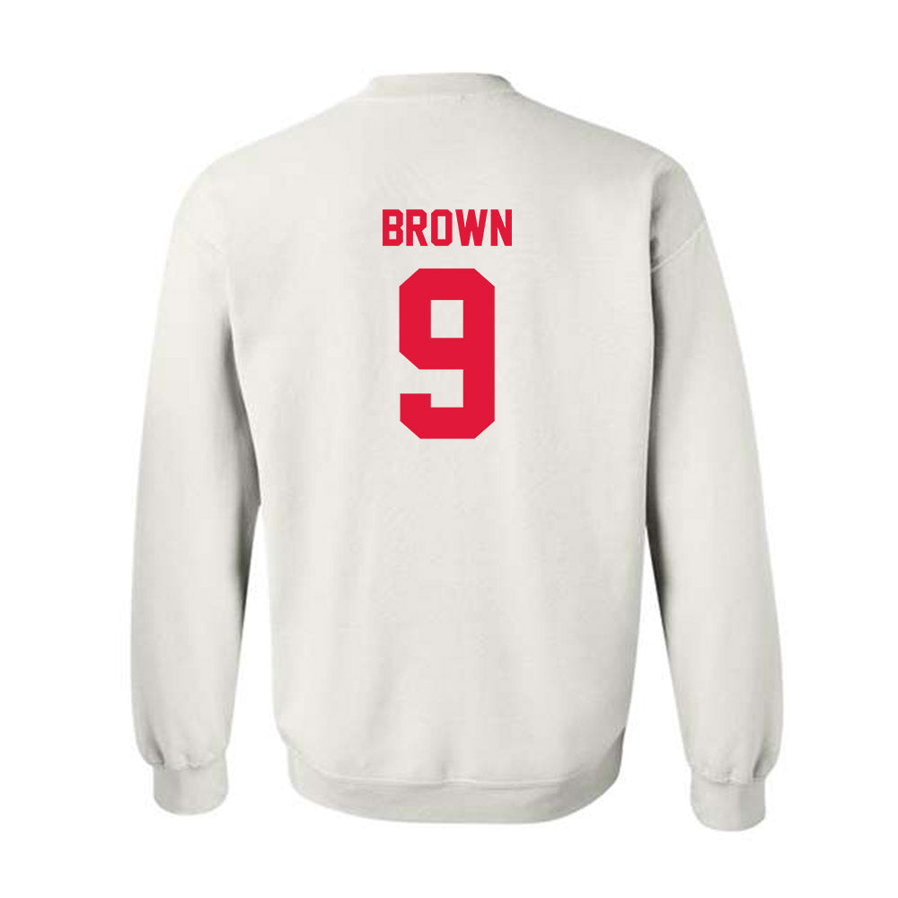 Fairfield - NCAA Men's Lacrosse : Justin Brown - Classic Shersey Crewneck Sweatshirt