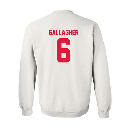 Fairfield - NCAA Men's Lacrosse : Brendan Gallagher - Classic Shersey Crewneck Sweatshirt-1