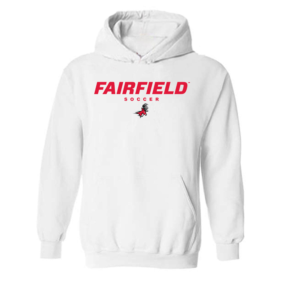 Fairfield - NCAA Men's Soccer : Cristian Ortiz - Classic Shersey Hooded Sweatshirt-0