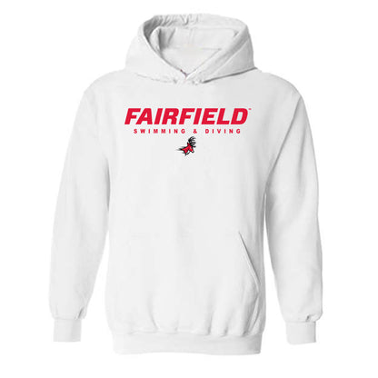 Fairfield - NCAA Men's Swimming & Diving : Jay Parente - Classic Shersey Hooded Sweatshirt-0