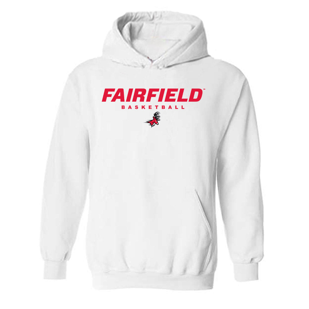 Fairfield - NCAA Men's Basketball : Halon Rawlins - Classic Shersey Hooded Sweatshirt-0