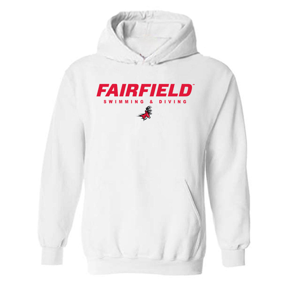 Fairfield - NCAA Men's Swimming & Diving : Colton Driggers - Classic Shersey Hooded Sweatshirt-0