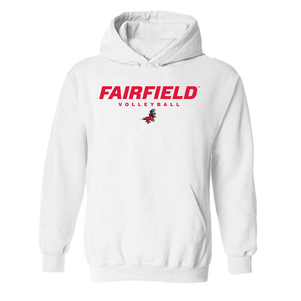 Fairfield - NCAA Women's Volleyball : Natalie Carlin - Classic Shersey Hooded Sweatshirt-0