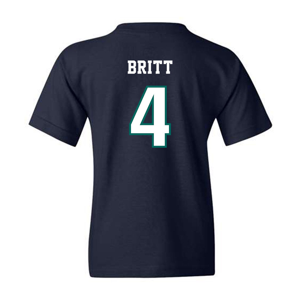 UNC Wilmington - NCAA Softball : Morgan Britt - Classic Shersey Youth T-Shirt