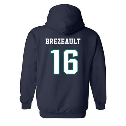 UNC Wilmington - NCAA Women's Volleyball : Alexa Brezeault - Classic Shersey Hooded Sweatshirt