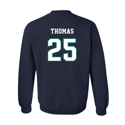 UNC Wilmington - NCAA Women's Soccer : Tilly Thomas - Classic Shersey Crewneck Sweatshirt-1