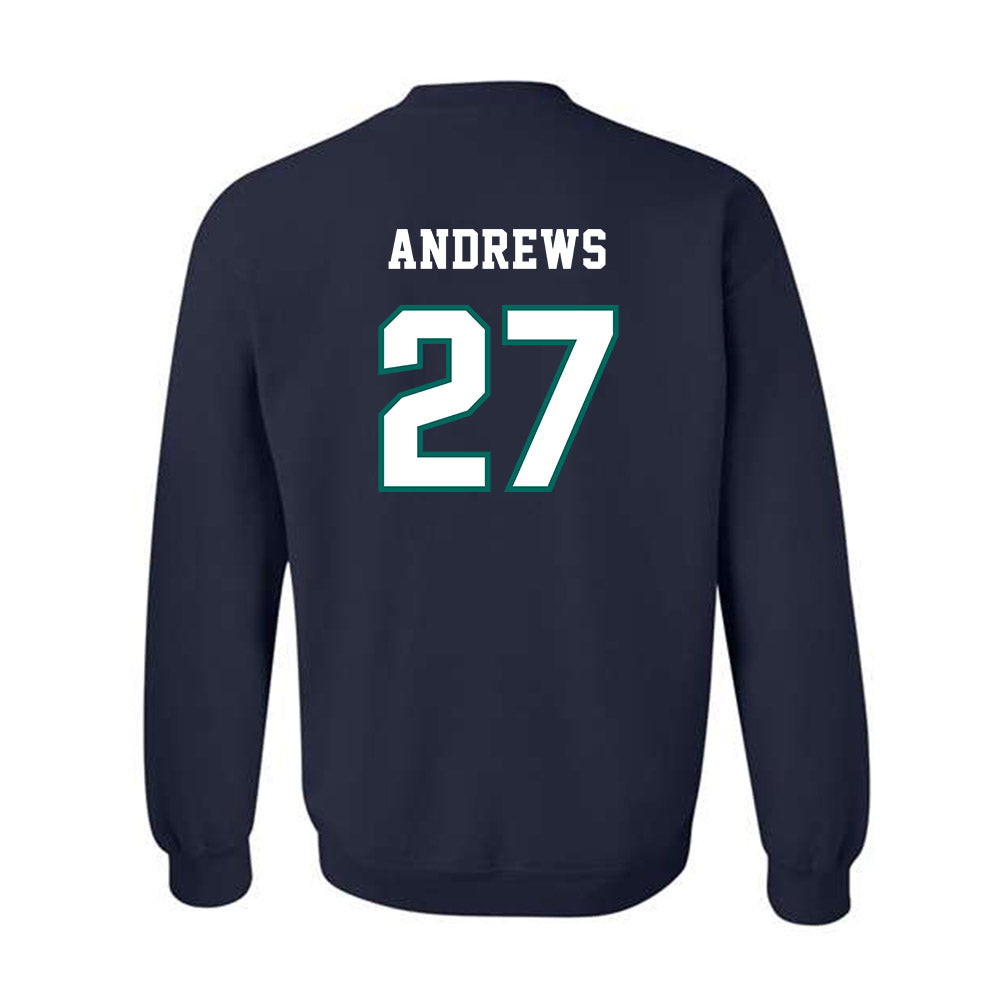 UNC Wilmington - NCAA Men's Soccer : Ellington Andrews - Classic Shersey Crewneck Sweatshirt