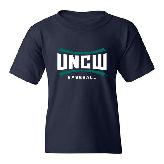 UNC Wilmington - NCAA Baseball : Mason Hughes - Classic Shersey Youth T-Shirt-0