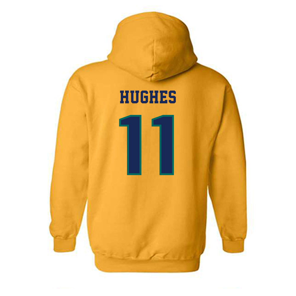 UNC Wilmington - NCAA Baseball : Mason Hughes - Classic Shersey Hooded Sweatshirt-1