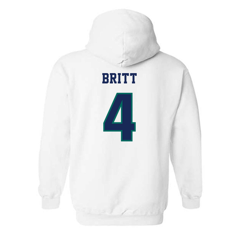 UNC Wilmington - NCAA Softball : Morgan Britt - Classic Shersey Hooded Sweatshirt