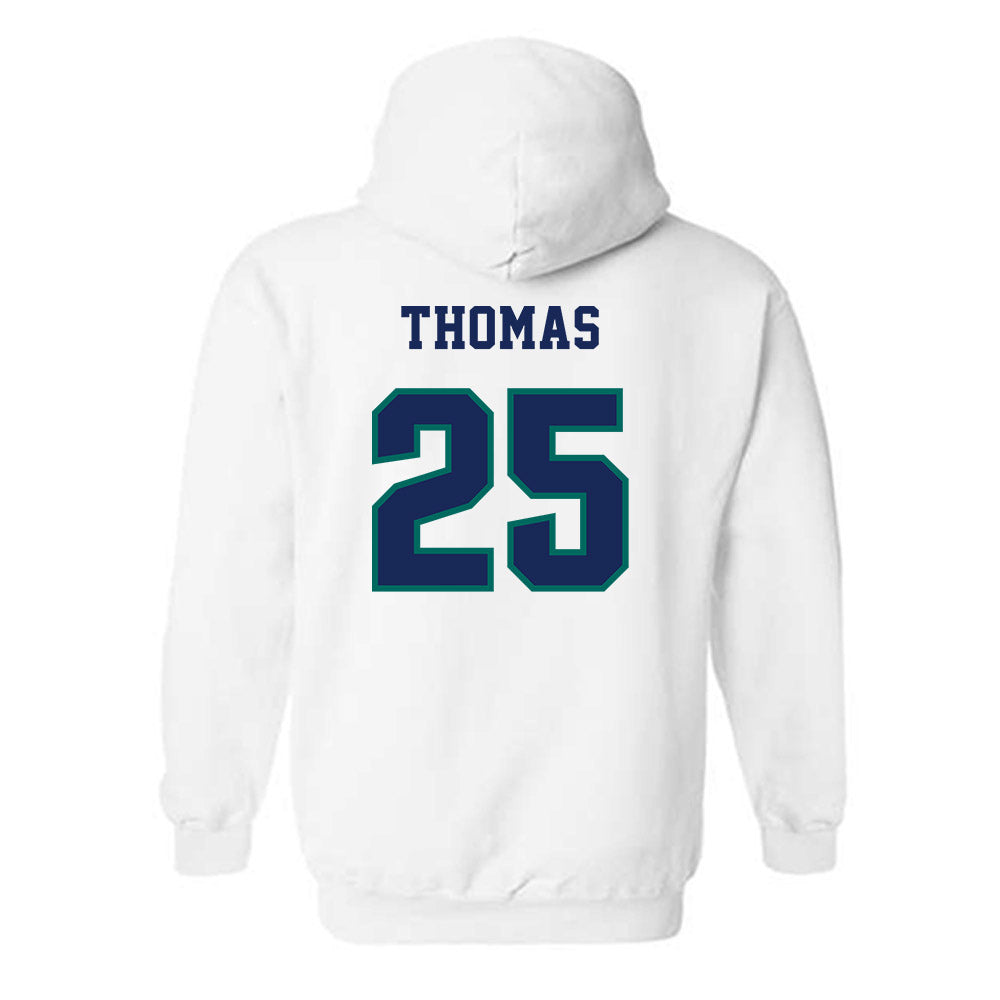 UNC Wilmington - NCAA Women's Soccer : Tilly Thomas - Classic Shersey Hooded Sweatshirt-1
