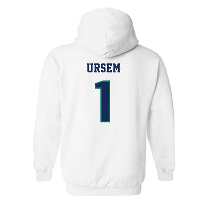 UNC Wilmington - NCAA Women's Volleyball : Marnie Ursem - Classic Shersey Hooded Sweatshirt-1