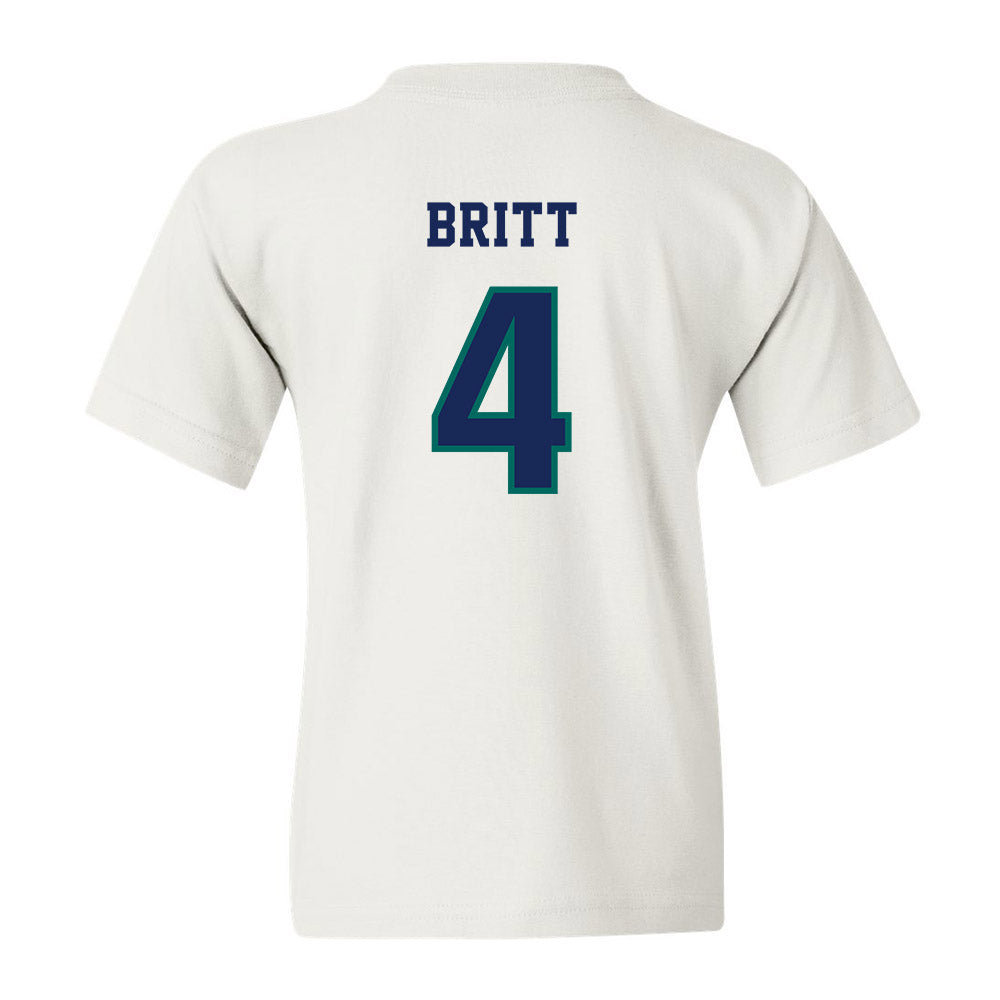 UNC Wilmington - NCAA Softball : Morgan Britt - Classic Shersey Youth T-Shirt