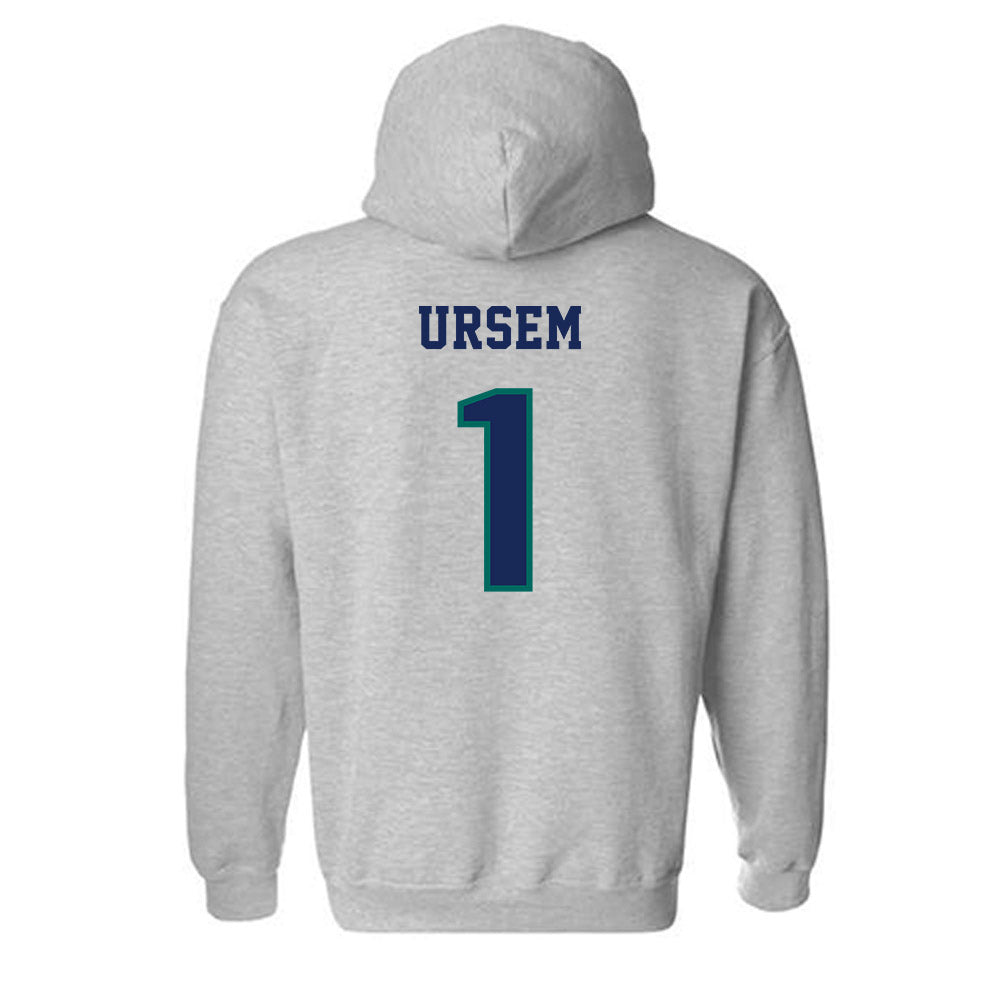 UNC Wilmington - NCAA Women's Volleyball : Marnie Ursem - Classic Shersey Hooded Sweatshirt-1