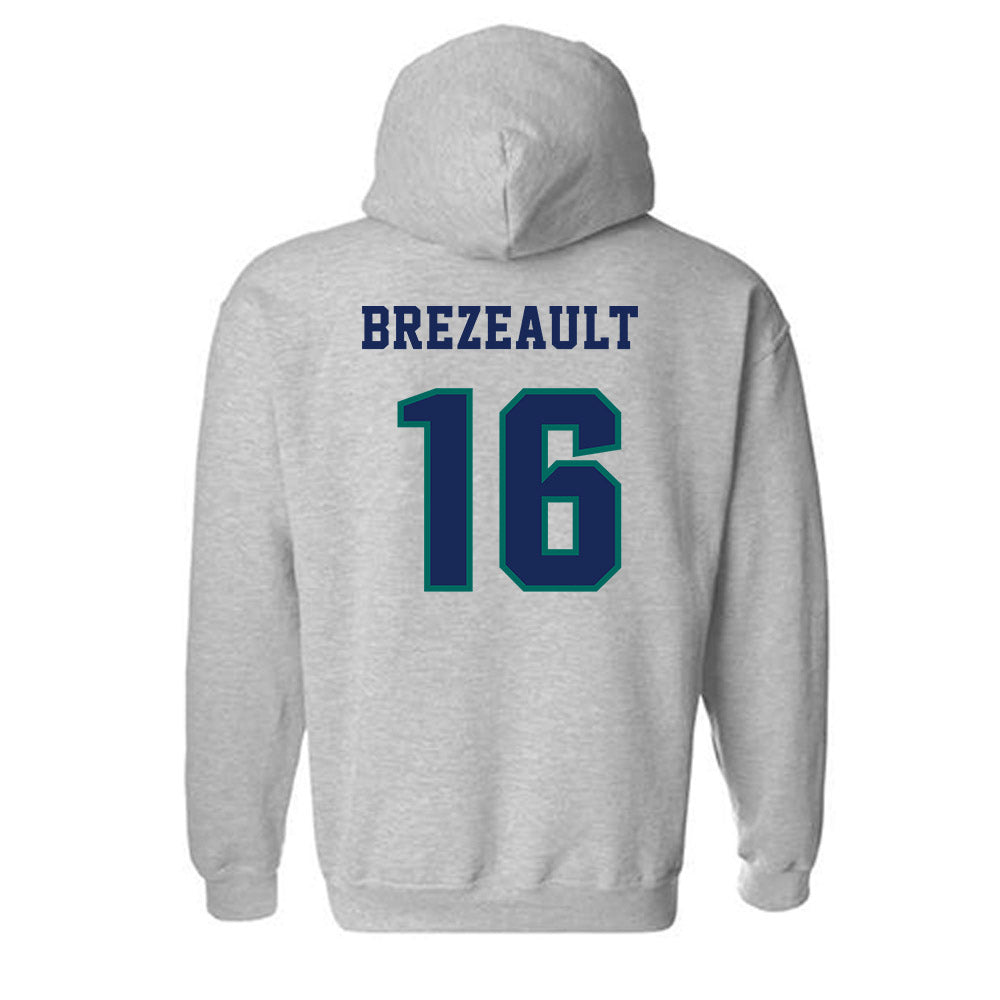 UNC Wilmington - NCAA Women's Volleyball : Alexa Brezeault - Classic Shersey Hooded Sweatshirt
