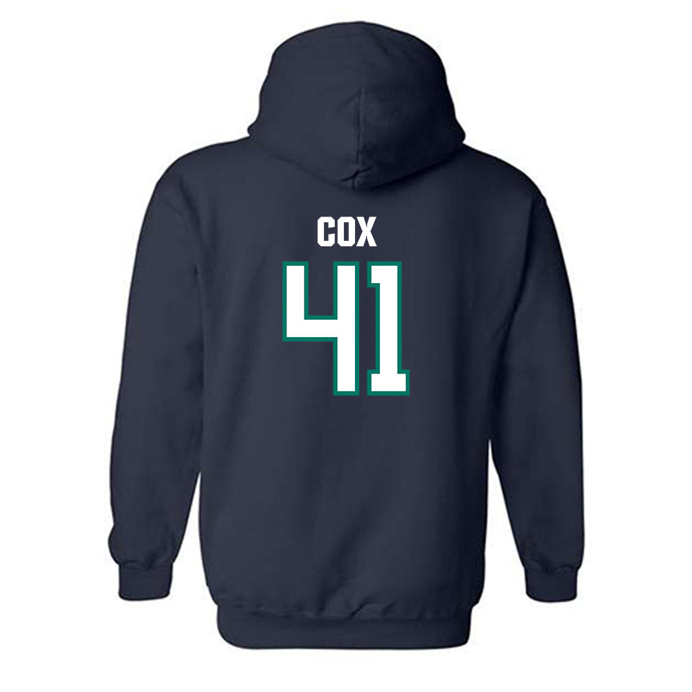 UNC Wilmington - NCAA Baseball : Baker Cox - Hooded Sweatshirt