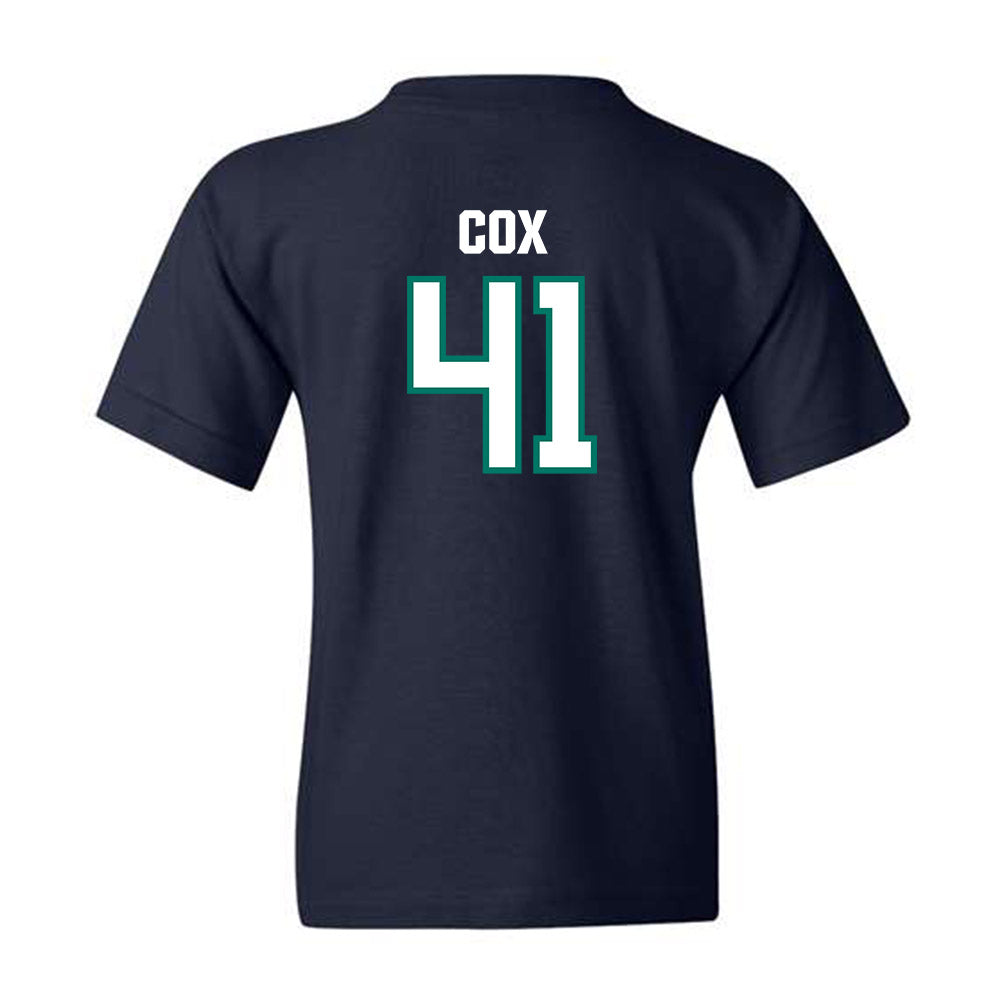 UNC Wilmington - NCAA Baseball : Baker Cox - Youth T-Shirt