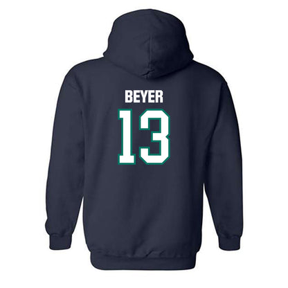 UNC Wilmington - NCAA Softball : MG Beyer - Classic Shersey Hooded Sweatshirt-1