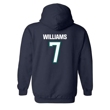 UNC Wilmington - NCAA Men's Basketball : Greedy Williams - Classic Shersey Hooded Sweatshirt