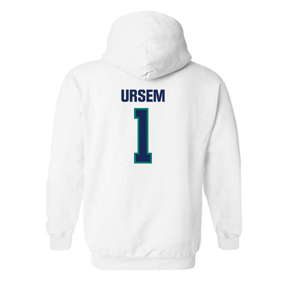 UNC Wilmington - NCAA Women's Volleyball : Marnie Ursem - Classic Shersey Hooded Sweatshirt-1