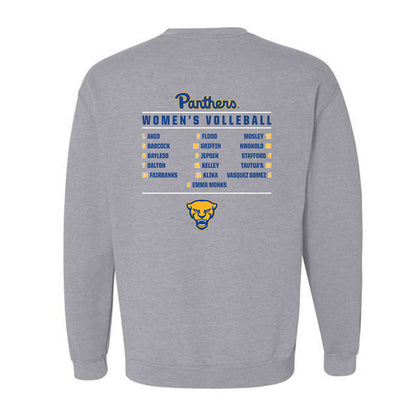 Pittsburgh - NCAA Women's Volleyball : - Crewneck Sweatshirt Roster