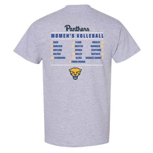 Pittsburgh - NCAA Women's Volleyball : - T-Shirt Roster