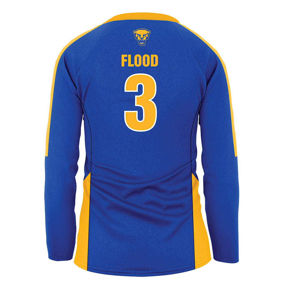 Pittsburgh - NCAA Women's Volleyball : Catherine Flood - Royal Volleyball Jersey