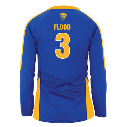 Pittsburgh - NCAA Women's Volleyball : Catherine Flood - Royal Volleyball Jersey