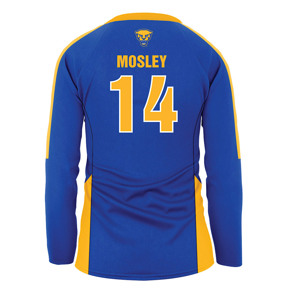 Pittsburgh - NCAA Women's Volleyball : Logan Mosley - Royal Volleyball Jersey