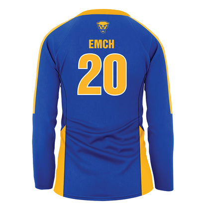 Pittsburgh - NCAA Women's Volleyball : Abbey Emch - Royal Volleyball Jersey-1